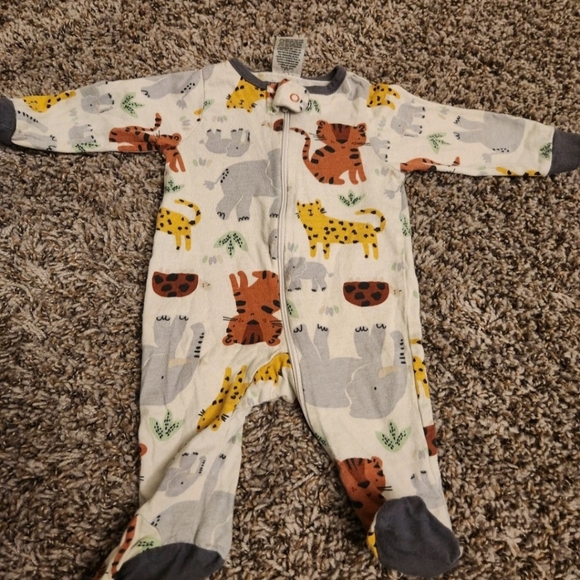 Baby Animal Print Onesies Set Newborn - Picture 5 of 10